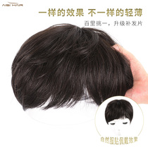Wig female short hair middle-aged and elderly send mother short hair fluffy natural elderly grandmother real hair wig set