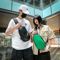 Waterproof hardshell Chest Bag Locomotive Backpack Men Outdoor Riding Sport Casual Mountaineering Students Single Shoulder Tactical Slanted Satchel