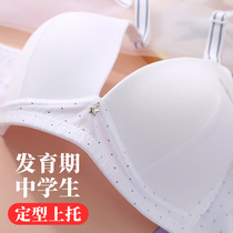 Underwear Womens Small breasts gather for junior high school and high school students to set up the third stage of cotton bra