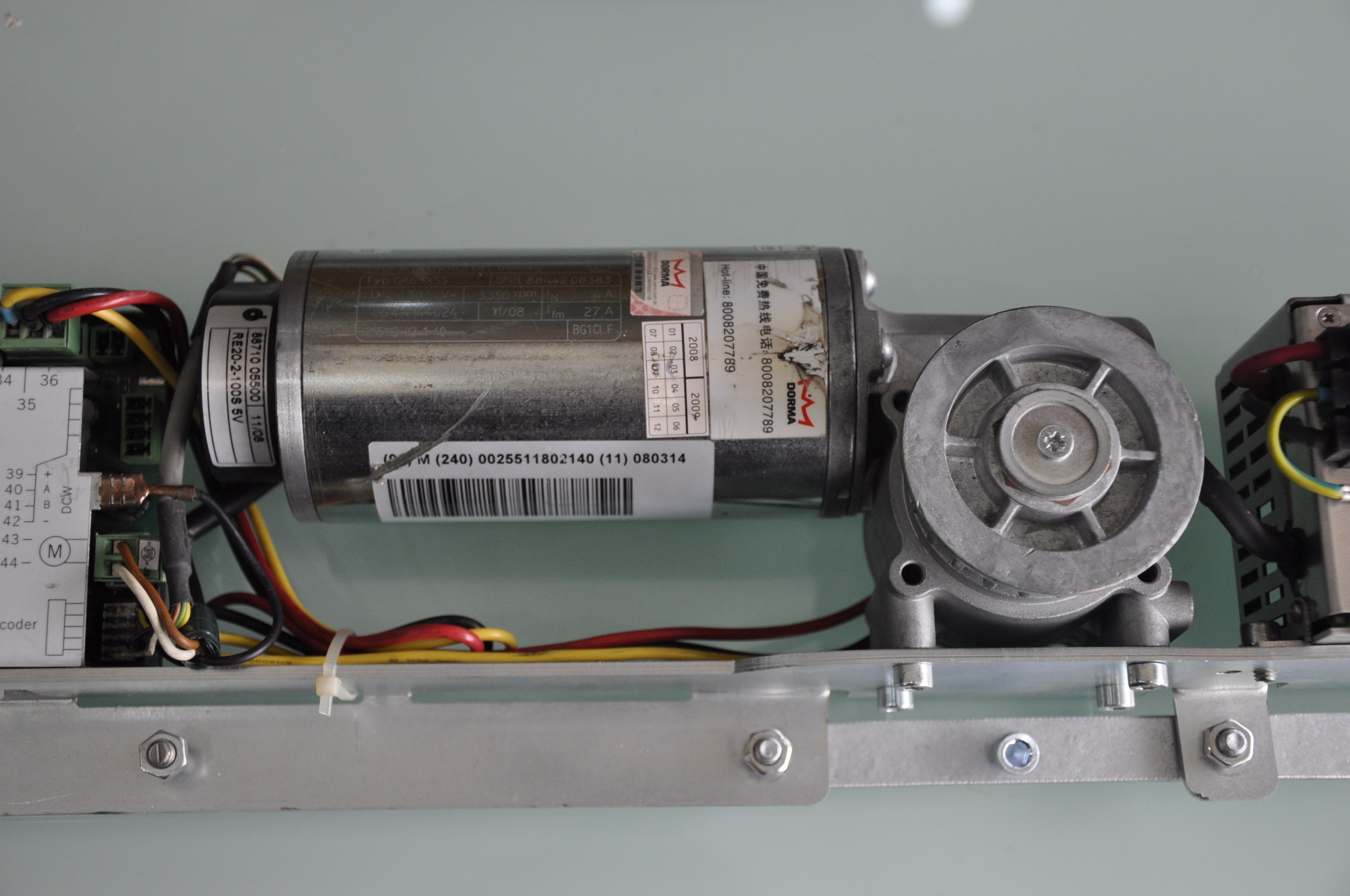 原装dorma多玛es200自动感应门电机,自动感应门马达