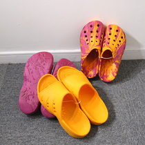 Big brand summer cave slippers leisure indoor outdoor couples beach drag non-slip thick bottom breathable