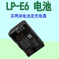 The application of Canon SLR 5DS 5D4 80D 5D2 5D3 60D 7D2 7D 6D2 camera LP-E6 battery