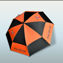Golf double - deck ultra - large barometer GOLF sunscreen - proof rubber handle double summer parasol