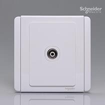 Schneider E3000 series with shielded TV socket E3031STVS White