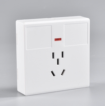 Electric battery two tricycle charging pile special socket open line five-hole socket with LED indicator