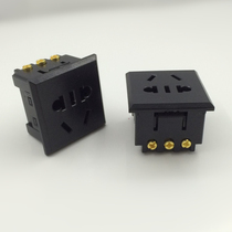 New national standard module socket power plug board accessories cabinet card type self-wiring socket 250V electrical socket