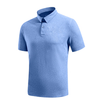 Single guide spring and summer new polo shirt lapel short-sleeved quick-drying clothes breathable sweat-absorbing outdoor casual mens business top