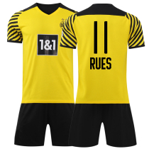 21 Dott childrens football uniform jersey suit custom male summer student short-sleeved sports competition training team uniform
