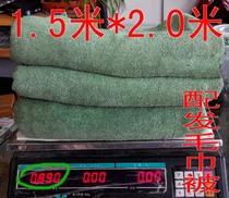 Army green towel quilt old man child air conditioning towel quilt new style towel quilt cotton breathable blanket army green