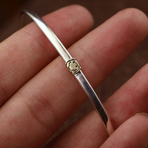 Bull blunt amp smile bracelet amp japan Hammerd bangle 925 silver playful hand