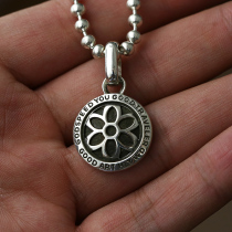 Bull blunt craft good art classic cherry pendant Europe and America 925 pure silver hand - reinvented DIY male and female