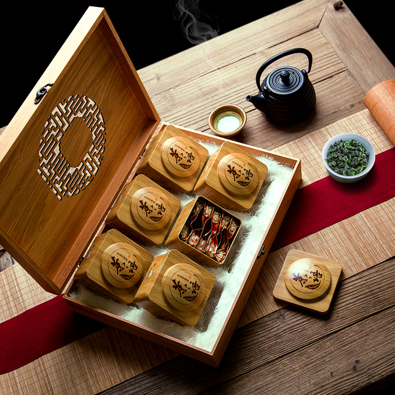节日送礼 铁观音浓香型安溪铁观音茶叶礼盒装新茶500g产品展示图1