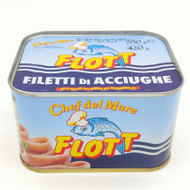 Italian Import Seagull Board Sea Culinary Oil Steeply anchovies 700g silver fish wicker Pizza Salasi Meal