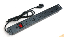 Totem cabinet power row inserts 6-bit 10A PDU power crossbar