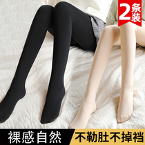 Pregnant women playing underpants in winter with velvet and thin stockings in spring and autumn flesh-colored artifact in autumn and winter with bottom pantyhose