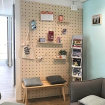 Dongle Board Custom Solid Wood Nordic Containing Wall Shelve wall Wall-mounted Living-room Bedroom Kitchen Decorated partitions