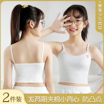 Girls' Underwear Developmental Teenage Girls' Vest 9-15 Year Old Students Children Primary School Puberty Junior High School Bra