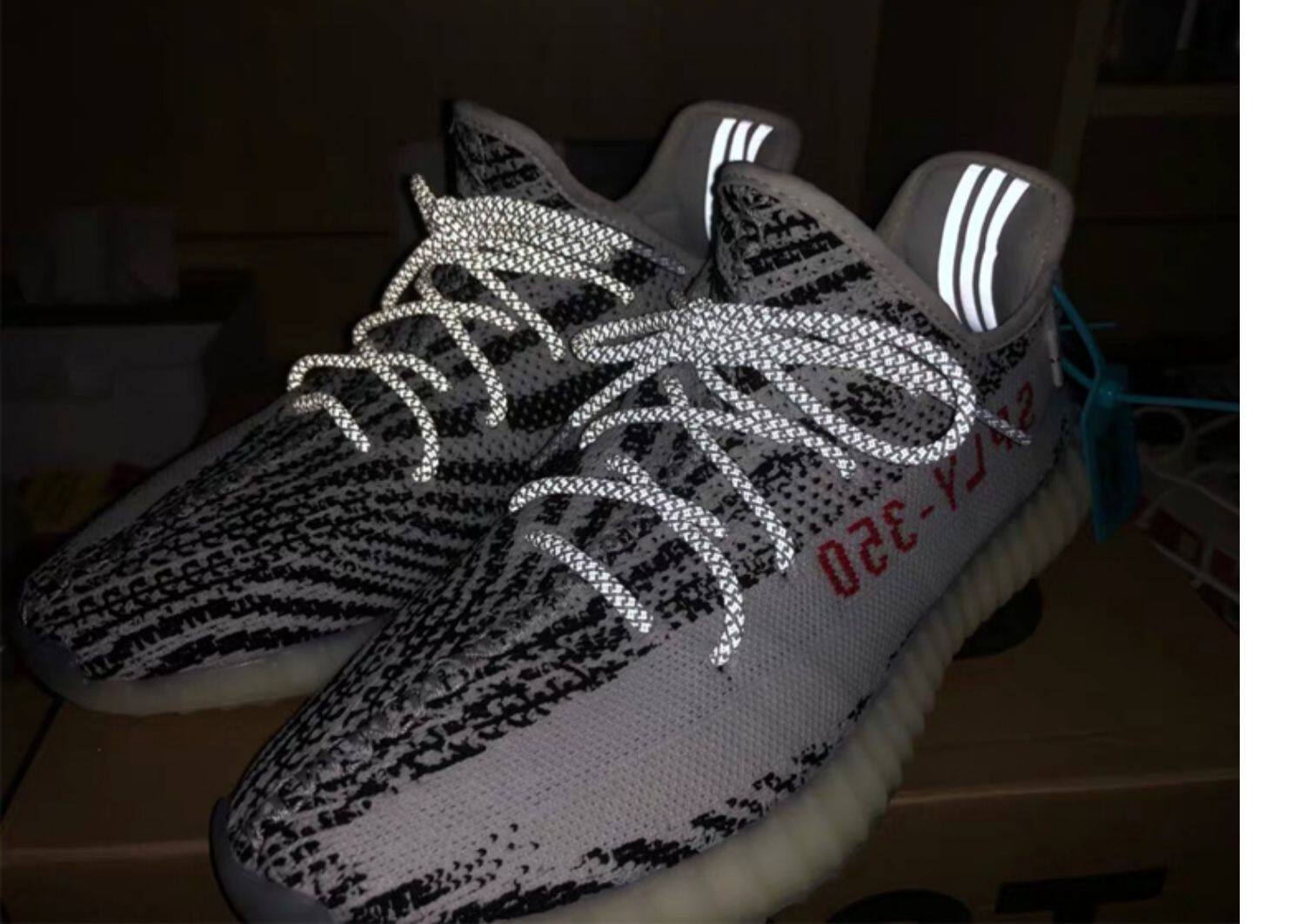 椰子3m反光鞋带男女yeezy天使700aj满天星500鞋带男350v2圆形_网购vip