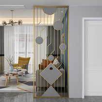 Yuyue Chengxiang light luxury modern sofa next to the net red screen into the living room wash table decoration porch partition