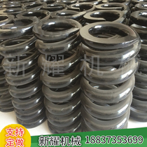 Custom non-standard vibrating screen compression force machinery Large wire diameter shock absorber spiral steel wire large compression spring paint custom