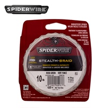 American Spider Import 8-edged ultra-slip PE line long-distance road sub-line molesting high-end black fishing line