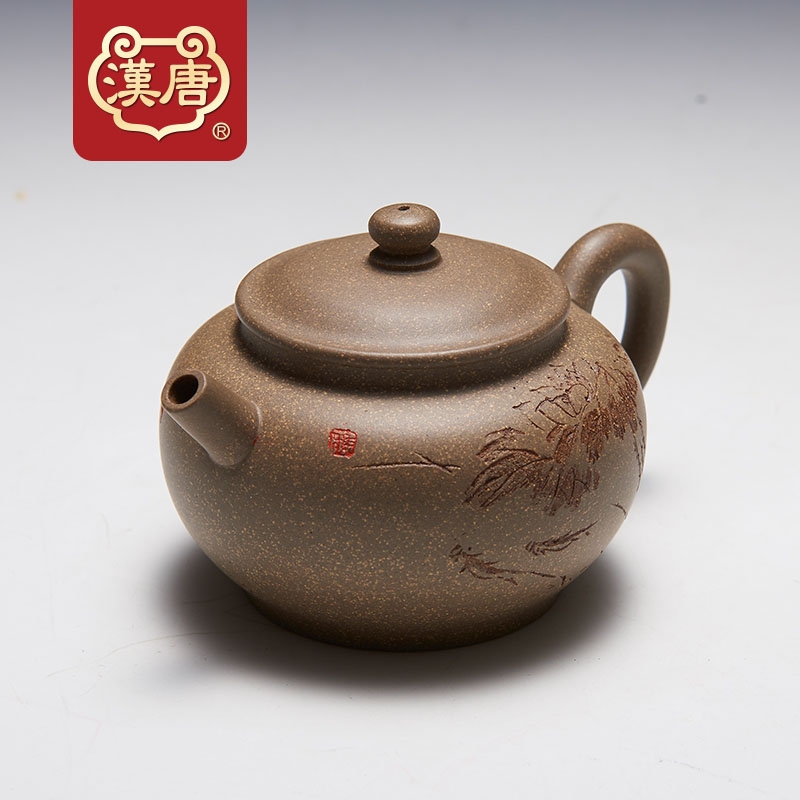Qiao mu, yixing manual it undressed ore blue mud home famous buds small violet arenaceous kung fu tea set the teapot
