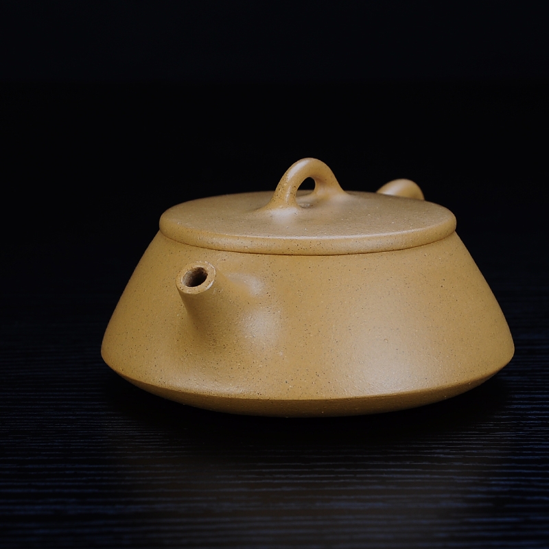 Qiao mu JS yixing ores are it by hand purple sand tea set a arrow on stone gourd ladle pot 】 the teapot