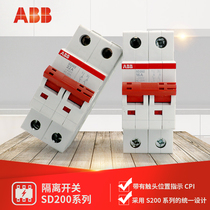 ABB Disconnector SD201 SD202 SD203 SD204 Miniature Circuit breaker 16 - 100A