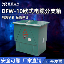 West melt 10KV high voltage European cable branch box DFW-10 630A distribution box adapter box distribution box direct sales