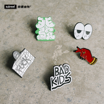 subreef dark Island 2019 fun brooch commemorative badge vintage pin vintage