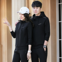 Spring and autumn mistress 361 sportswear suit men and women 2022 new pure cotton even cap leisure sweatshirt with three sets of damp