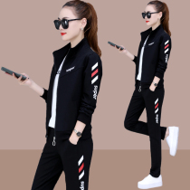 2022 springtime Jordan casual wear sports suit womens spring autumn season new Korean version big code loose sweatshirt three sets