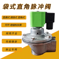 Solid pulse valve spot bag straight angle valve straight - through pulse valve spring film accessories