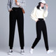2020 new spring models female sports pants loose and feet large size outer wear harem pants Wei was thin slacks trousers 2020 new spring models female sports pants loose and feet large size outer wear harem pants Wei was thin slacks trousers