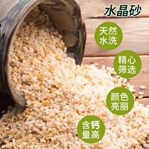 Sand river sand natural coarse river sand crystal sand paving stone aquarium bottom sand bowl lotus water lily water lily paved noodle mix