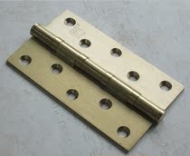 Puxin hinge 5 inch full copper hinge pure copper anechoic folding door wooden door hinge silent bearing flat open loose leaf