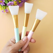 3 PCs silicone mask brush soft hair brush facial beauty brush soft head service DIY homemade mask makeup brush