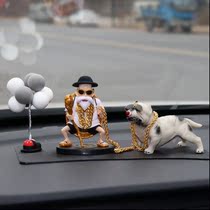 Mens ornaments Center console car atmosphere car turtle fairy car ornaments personality trend creative decorations