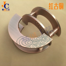 Antique Chinese glass door handle Xiangyun door handle wooden door handle spot