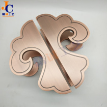 Chinese antique door handle glass door wooden door wishful door handle spot