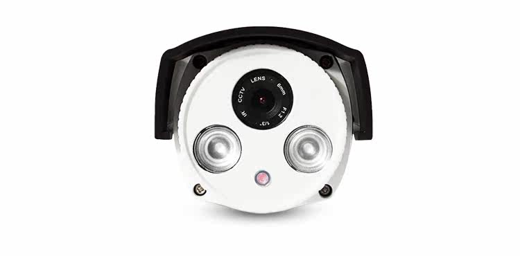 同轴2500线高清监控摄像机器 红外夜阵列枪 探头 安防室外防水ahd_7折