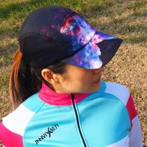 Light power Aurora blue and purple super light perspiration quick-drying sunscreen cross-country running riding full top baseball sports cap
