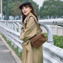 Qminica multifunctional storage walking baby bag shoulder bag leisure travel ID bag shoulder female light mother bag