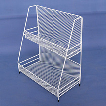 Home countertop storage makeup tools small shelf cosmetics shop before cashier factory direct display rack