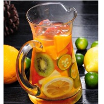 Cold Drinks Flower Tea Cup Juice Cup Juice Pot Thickened Fruit Tea Cup Lead-free Glass Cups Drink Cup with glass cuttles