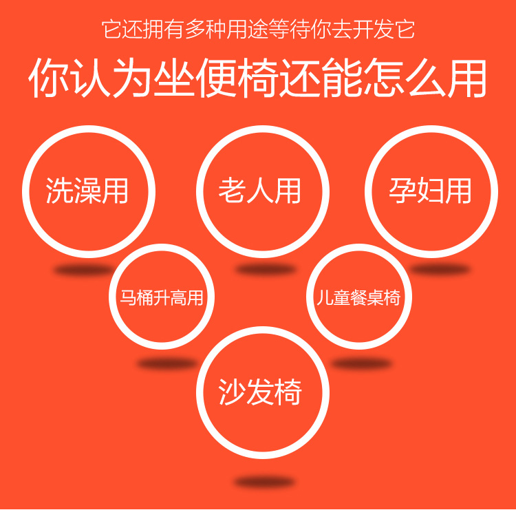 Купить Кресло туалет Горшок стулья для пожилых в туалете усиленные ...