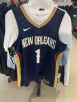 Spot NIKE Zion Williamson sw Cousins Pelicans jersey 864493-425-427 team limited
