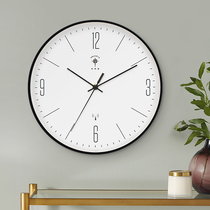 Polaris wall clock living room silent clock modern simple metal wall watch bedroom quartz clock home electric wave clock