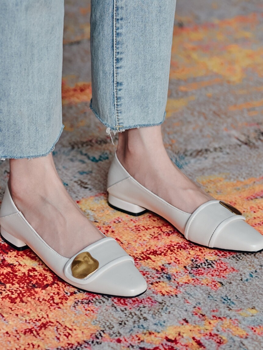 斯慕琳 英伦风复古 单鞋-固执的女王