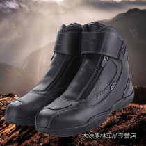 ARCX motorcycle cowhide shoes Riding boots Waterproof motorcycle boots Mens racing shoes four-season boots